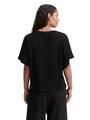 Loose Fit Crinkle T-Shirt XL Loose Fit - Deep Black