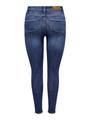 ONLPOWER MID SK PUSHUP DNM TAI012 NOOS S/30 Skinny Fit - Dark Blue Denim