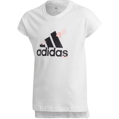 adidas Mädchen College T-Shirt 170 in Grau
