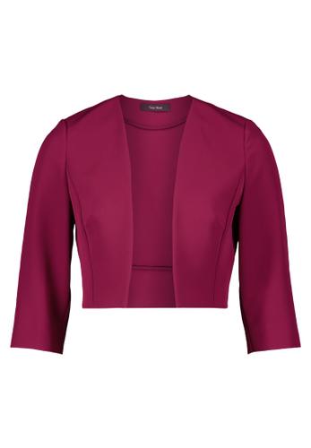 Bolero-Jacke 42 Leicht tailliert - Sweet Berry