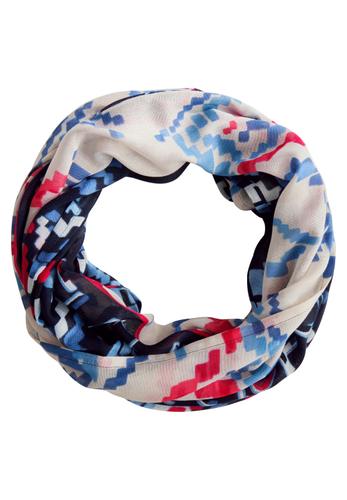 Bedruckter Loop-Schal One size - Universal Blue