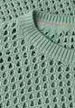 Pullover im Häkel-Optik XL - Matcha Green