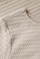 T-Shirt mit Struktur 36 - Moonstone Sand