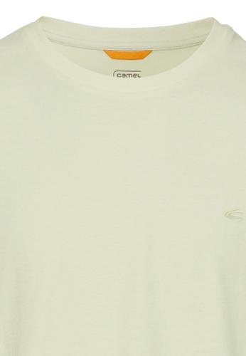Basic T-Shirt aus reiner Baumwolle Grün M