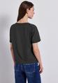 T-Shirt mit Nieten 36 - Granite Grey