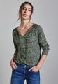 Bedrucktes Raglan Shirt Grün 40
