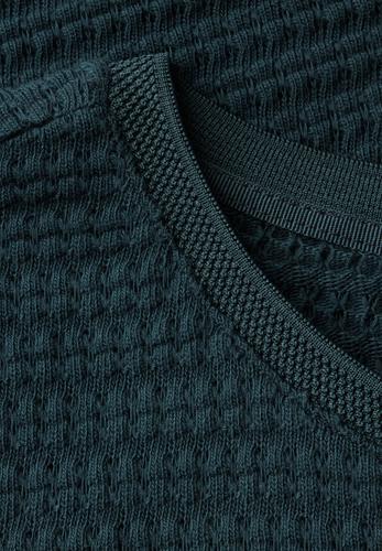 Strick-Look T-Shirt 38 - Hunter Green