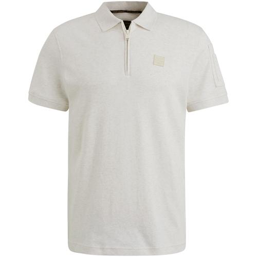 interlock melange M Regular Fit - Bone White