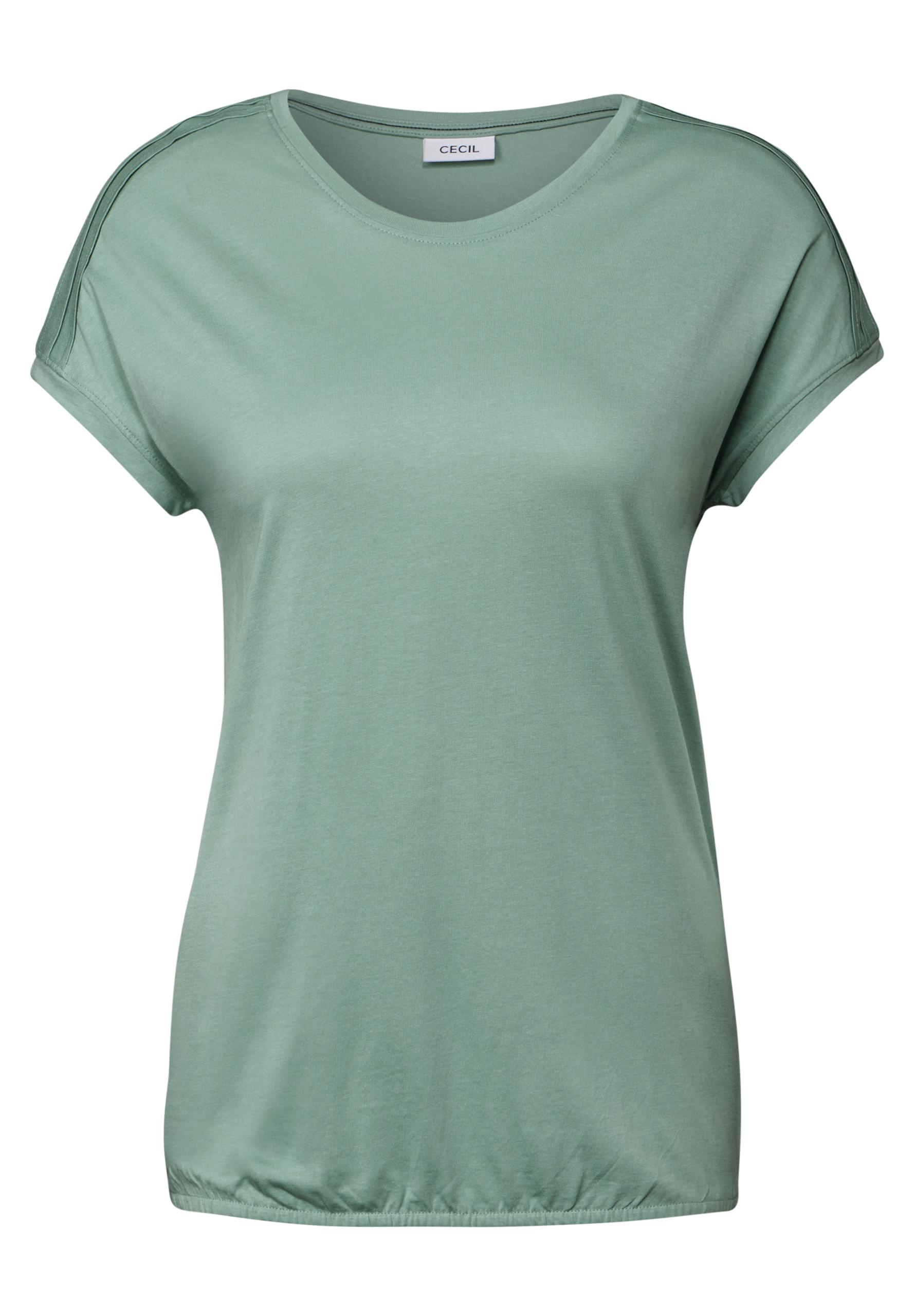 Shirt in Unifarbe M - Matcha Green