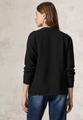 Strukturmix Dolman Pullover L - Black