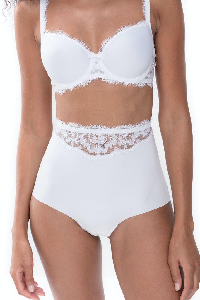 Highwaist-Pants Weiß 40