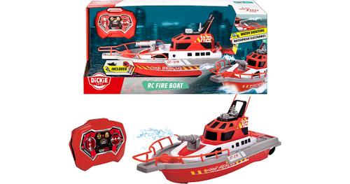 RC Feuerwehr-Boot, RTR mit Wasserspritzfunktion, 2,4 GHz