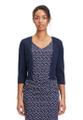 Strickbolero Blau M