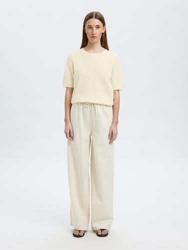 SLFHELEN 2/4 KNIT O-NECK XL Normal geschnitten - Birch