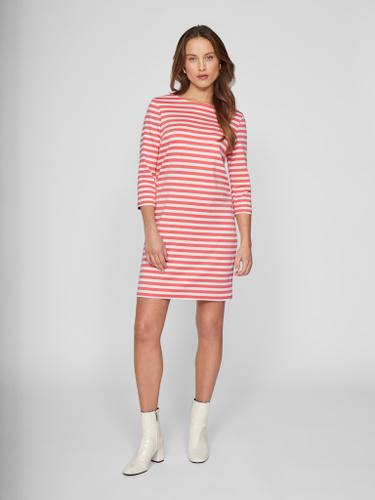 VININNY 3/4 O-NECK DRESS - NOOS Rosa M