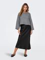 JDYRUE LIFE L/S BOAT NECK PULL KNT NOOS XL Knit Fit - Medium Grey Melange