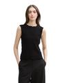 Crinkle Top XL Slim Fit - Deep Black