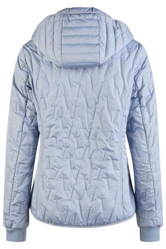 Steppjacke mit Kapuze 46 - Smoke Blue