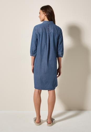 Kleid im Jeanslook L - Mid Blue Wash