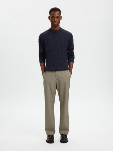 SLHRYAN STRUCTURE CREW NECK L Normal geschnitten - Sky Captain