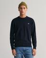 Klassischer Rundhalspullover aus Baumwolle XXXL - Evening Blue