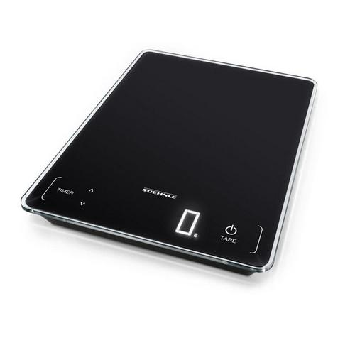 Soehnle Küchenwaage »Page Profi 100«, mit Sensor-Touch und Küchentimer, Tragkraft bis zu 15 kg, 1 g genaue Teilung