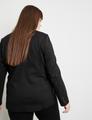 Klassischer Blazer 52 Figurumspielend - Black
