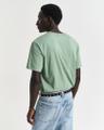 Regular Fit Shield T-Shirt Grün XL