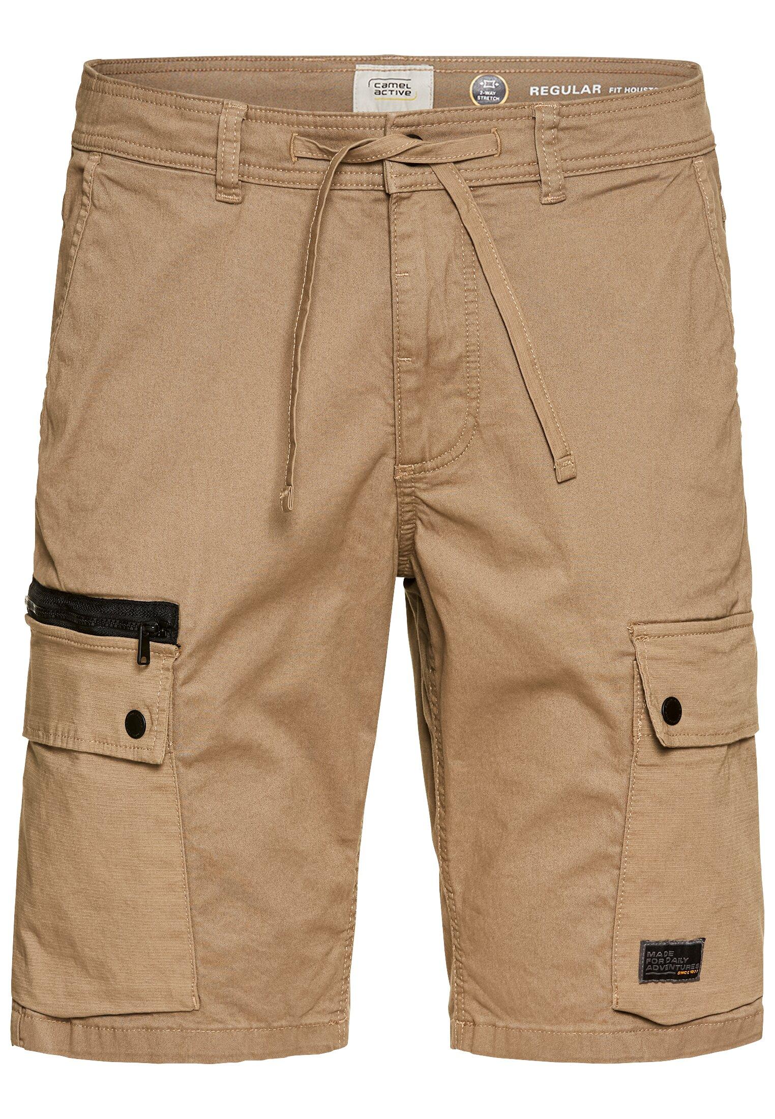 Cargo-Shorts mit Kordelzug und Stretch Braun 36IN