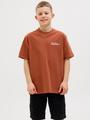 JORPAROS ELEMENT BACK TEE SS CREW JNR 152 Locker geschnitten - Arabian Spice