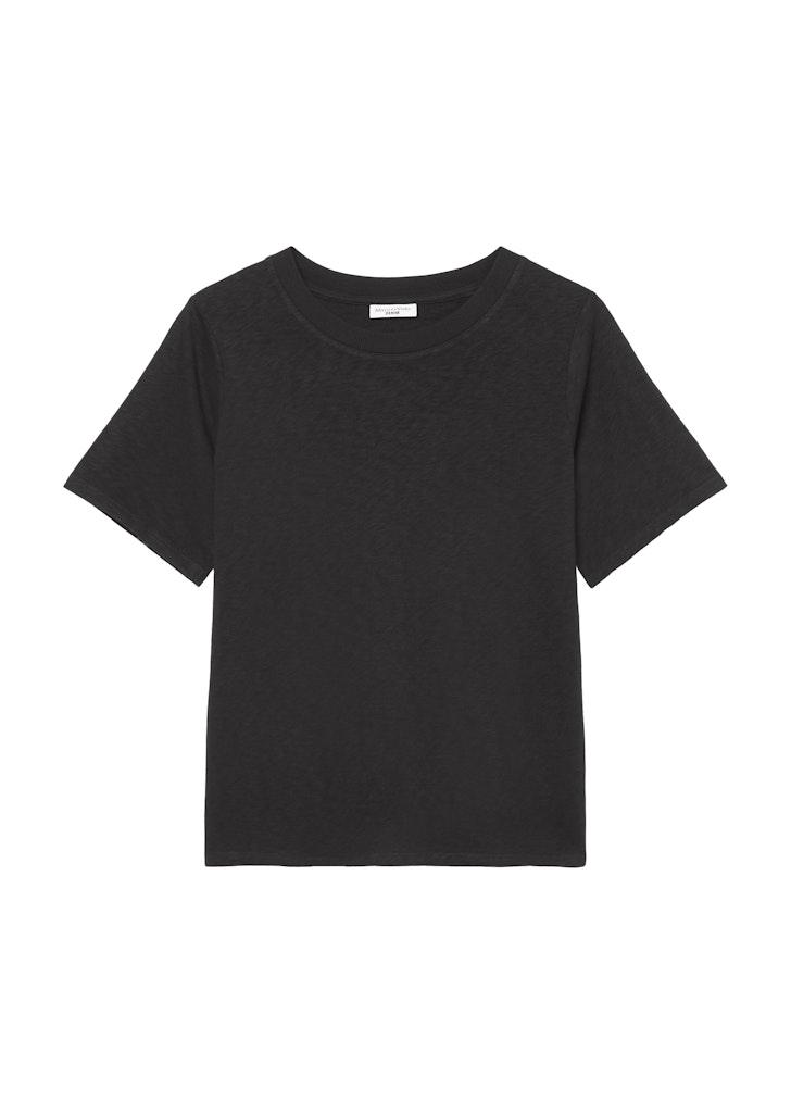 Slub-Jersey-T-Shirt loose Blau XL