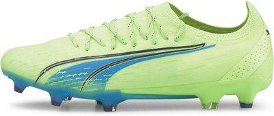 PUMA Herren Fussball-Rasenschuhe ULTRA ULTIMATE FG/AG 45 in Grün