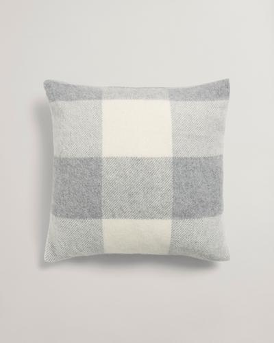 Kissenhülle mit Karomuster 50X50 - Grey