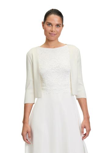 Strickbolero Weiß L