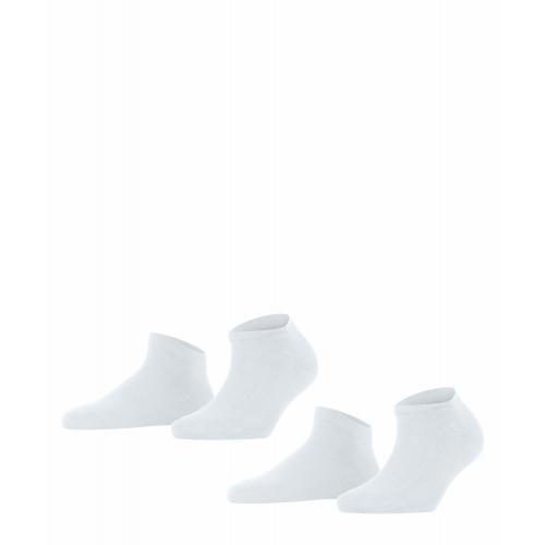 FALKE Happy 2-Pack Damen 39-42 - White