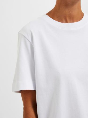SLFESSENTIAL SS BOXY TEE NOOS Weiß L