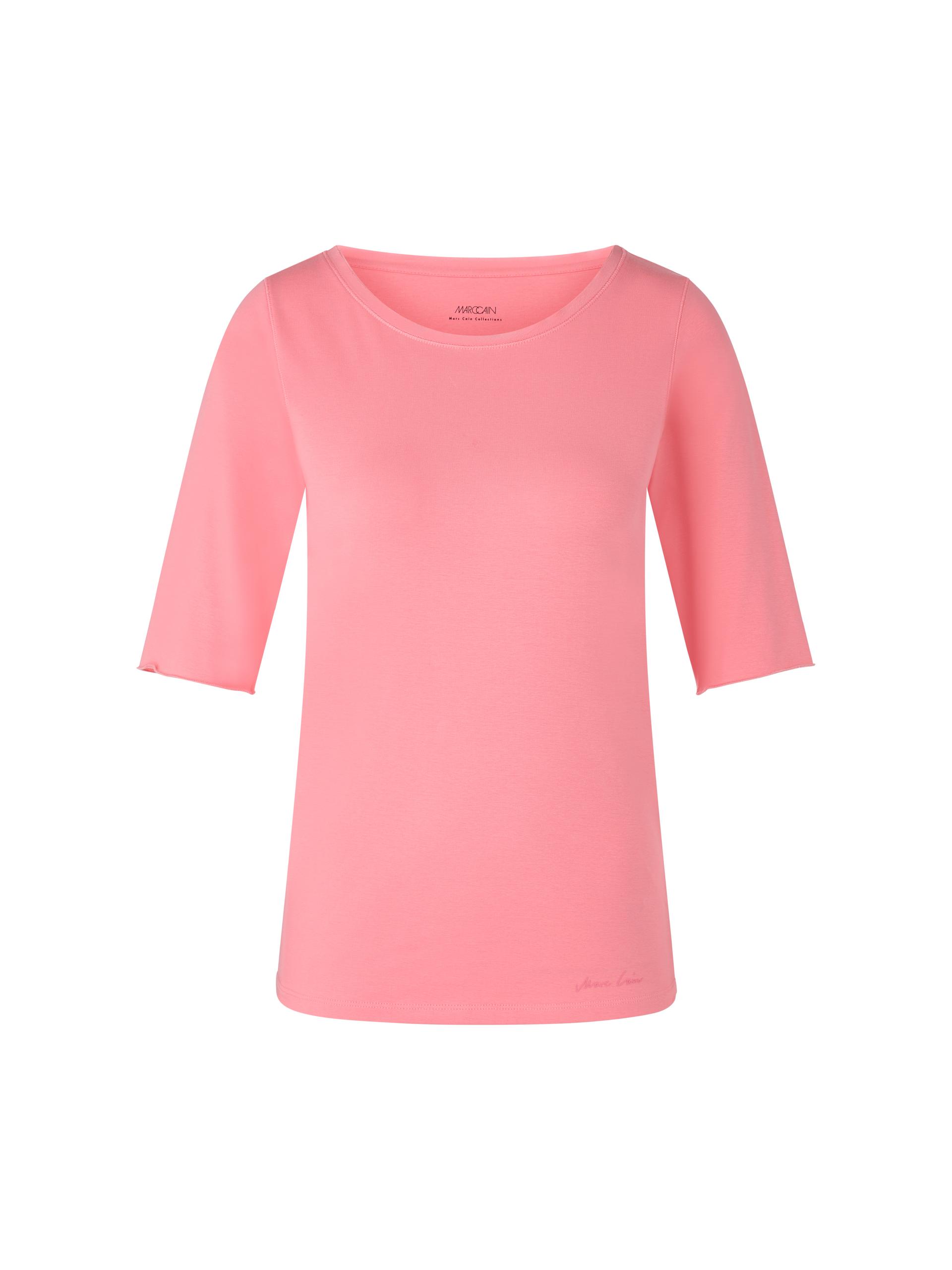 T-Shirt mit halblangem Ärmel 36 - Bright Candy Pink