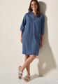 Kleid im Jeanslook S - Mid Blue Wash