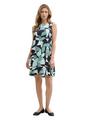 Kleid aus Viskose 36 Regular Fit - Green Dots And Shapes Design