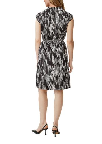 Kleid 36 - Beige|schwarz