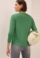 Strickjacke mit Knopfleiste L - Fennel Green