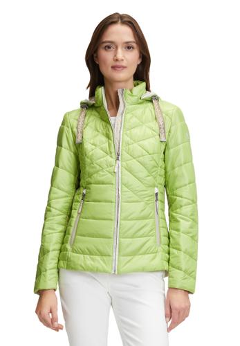 Steppjacke 44 Leicht tailliert - Dark Citron