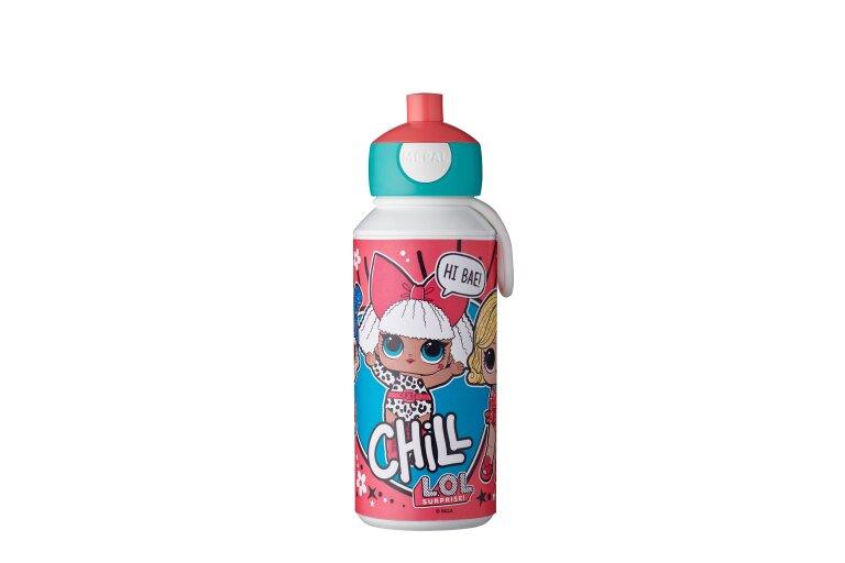 trinkflasche pop-up campus 400 ml - lol surprise