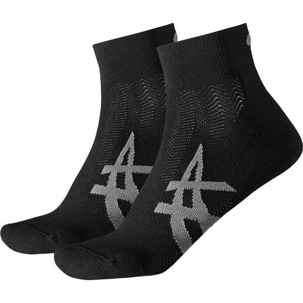 ASICS Herren 2PPK CUSHIONING SOCK IV in Schwarz