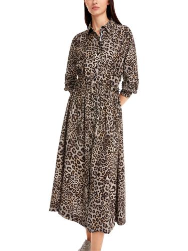 Hemdblusenkleid Midi "Rethink Together" 38 - Granola