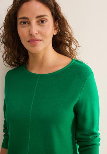 Strukturpullover L - Garden Green