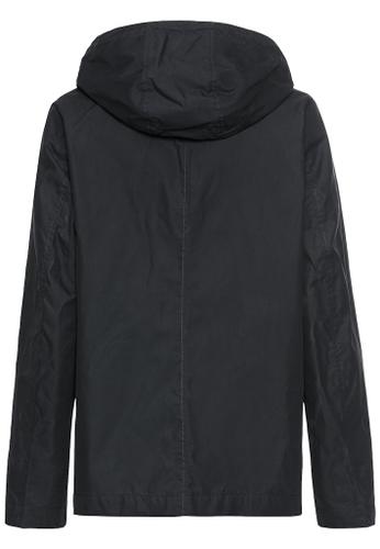 Feldjacke mit Cordkragen Blau 38