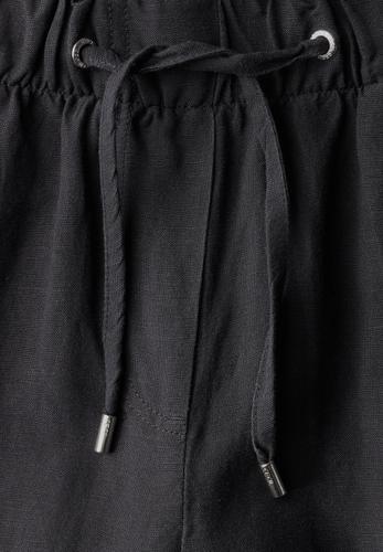 Wide Leg Hose aus Leinenmix XXL/7/8 Hosen - Volcanic Grey