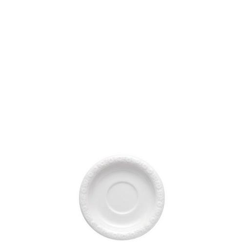 Rosenthal Untertasse »Maria Weiß Espresso-/Mokka-Untertasse«, (1 Stück)