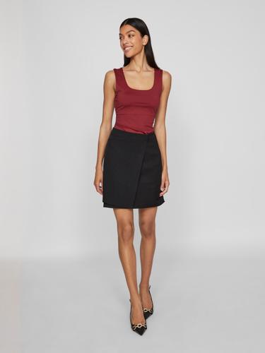 VIKENZA U-NECK S/L TANK TOP REV - NOOS XXL Eng anliegend - Cabernet